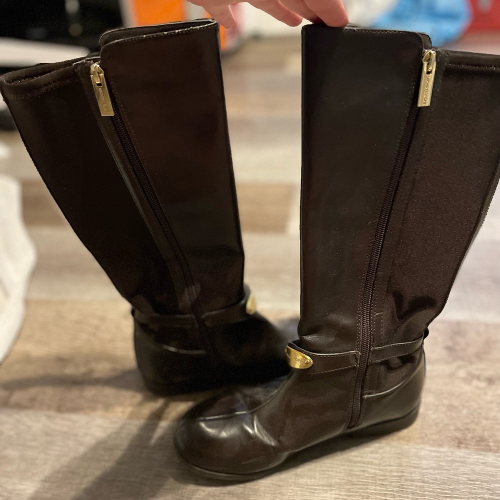 Michael Kors Black Knee High Books